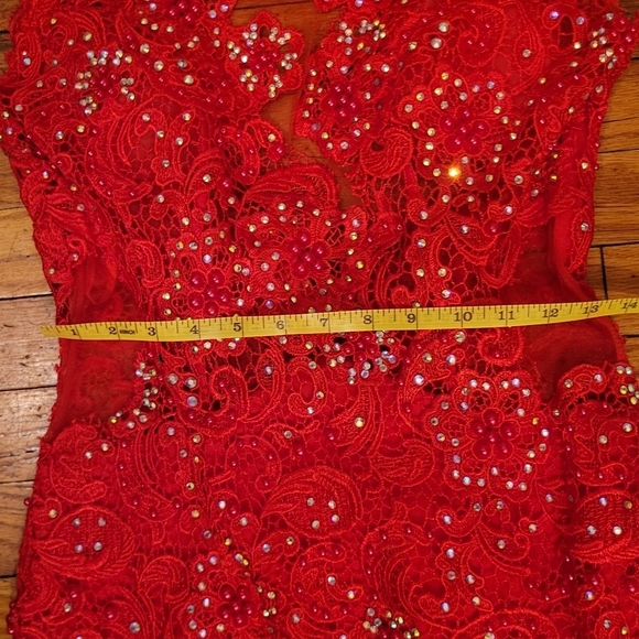 Regina Paris Coquette Lace Dress NWT. Wedding Guest Girly - Picture 9 of 12